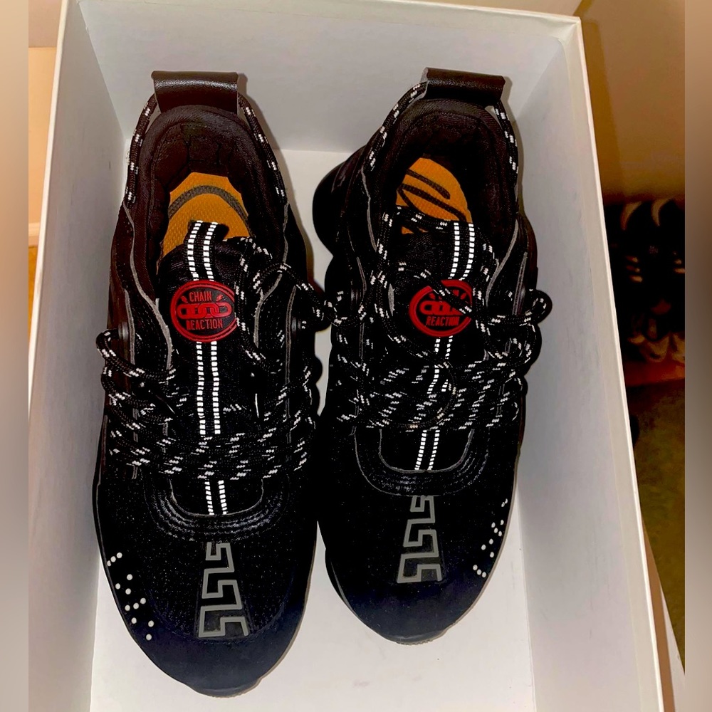 Versace Chain Reaction Chunky Sneakers